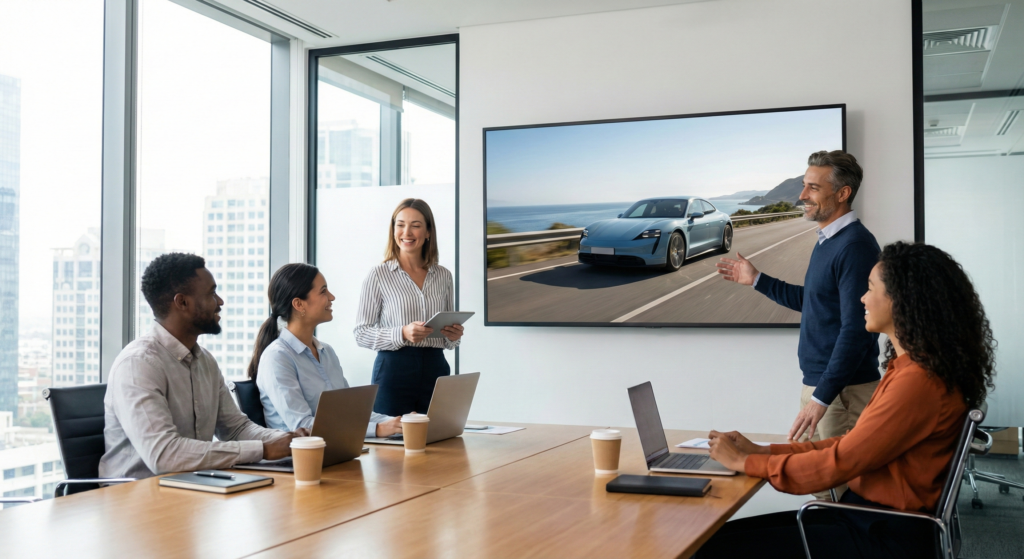 High quality commercial video edit